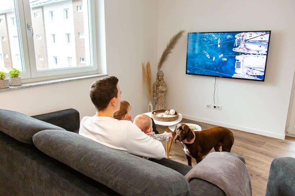 Grosse Cozy 4-Zi-Whg Mit Balkon Naehe Europa Park Und Rulantica Apartment Lahr  Ngoại thất bức ảnh